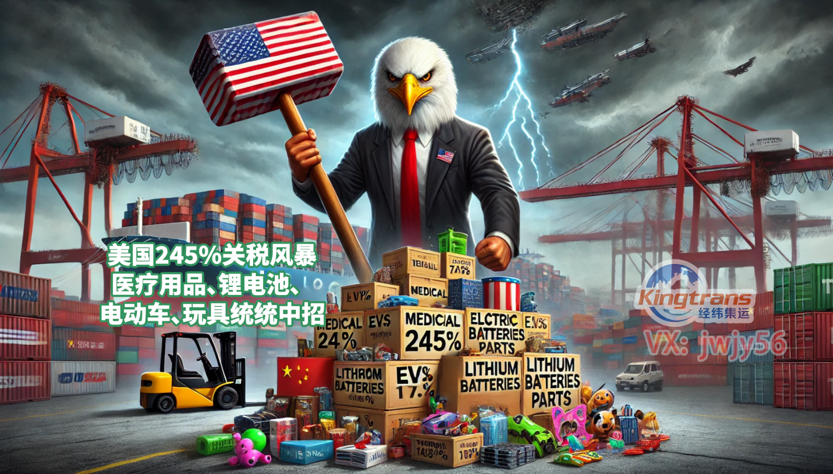 关税封锁再升级美国245%关税全面围堵中国商品，转口成唯一生