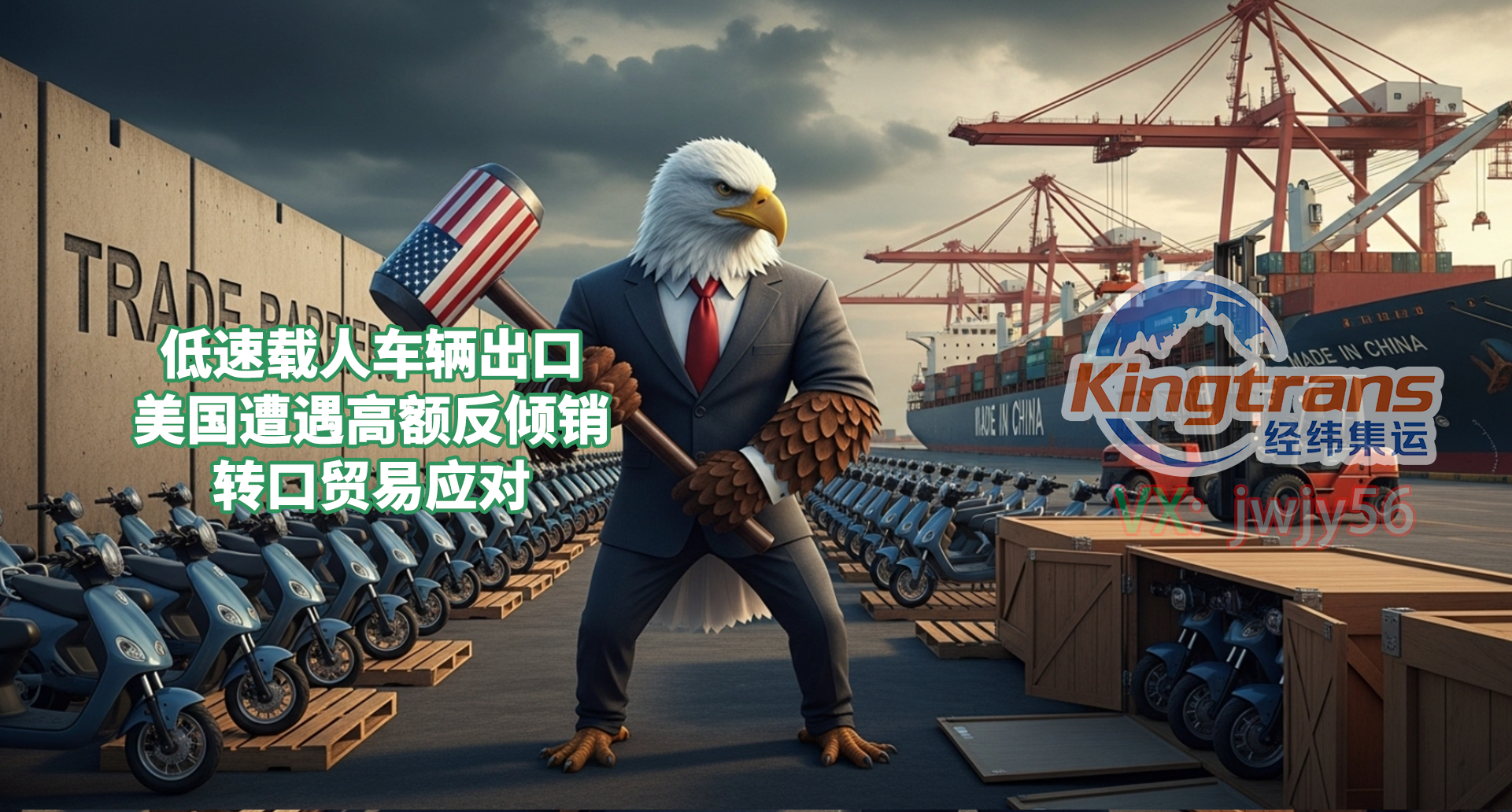 低速载人车辆转口出口模式正走向标准化，马来西亚通道年最大出口跳板！