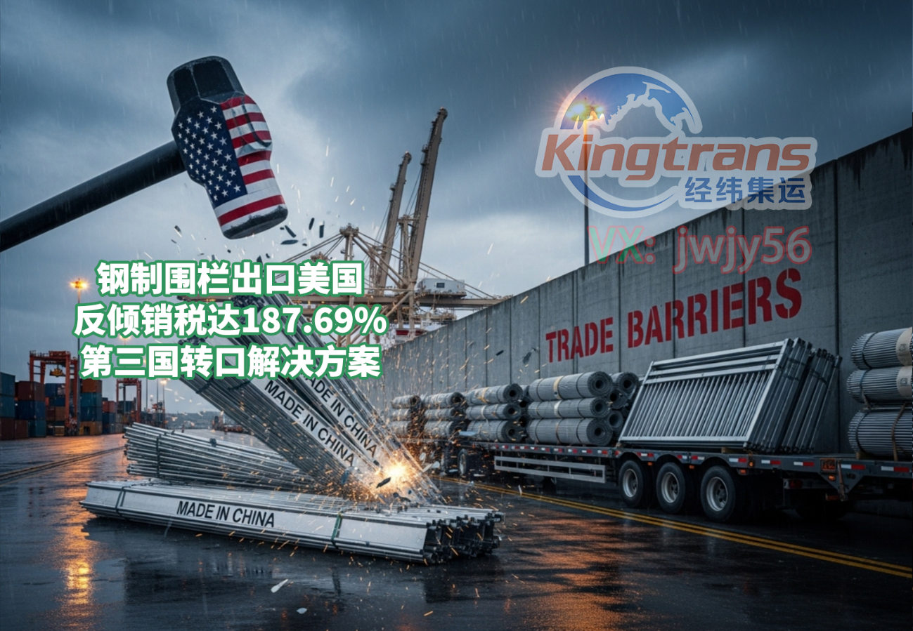 钢制围栏出口成本飙升187.69%！企业是选择放弃还是寻找转