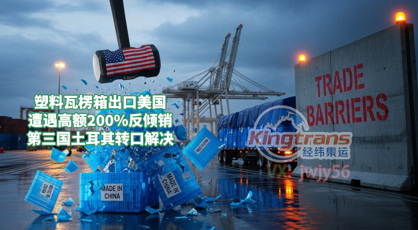 美国对中国产塑料瓦楞箱征收近200%重税，第三国转口贸易成破
