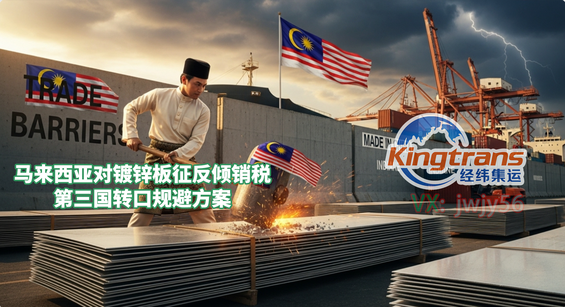 马来西亚对涉华镀锌板征反倾销税，泰国转口贸易或成规避途径